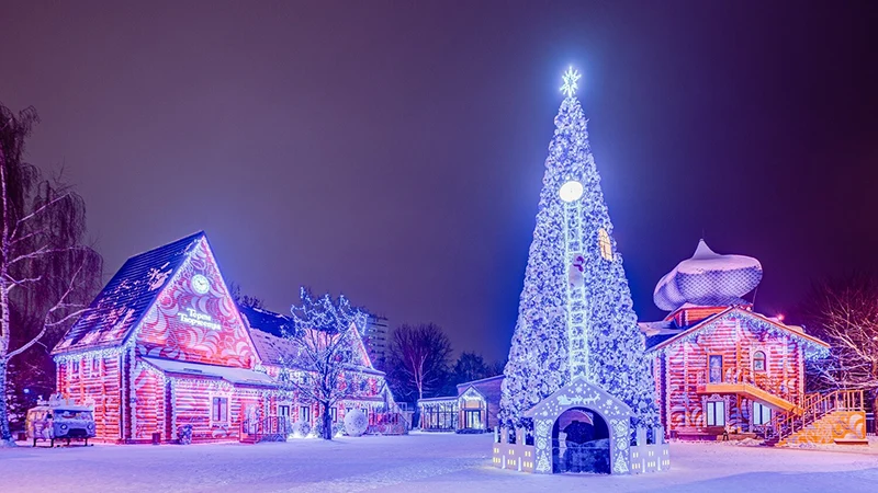 Московский дом Деда Мороза в Кузьминках